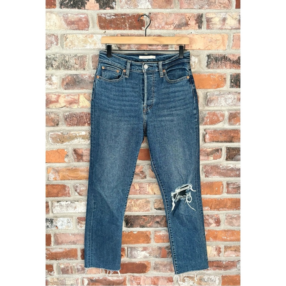 Levi’s Wedgie Straight Jeans High Rise Button Fly, 28